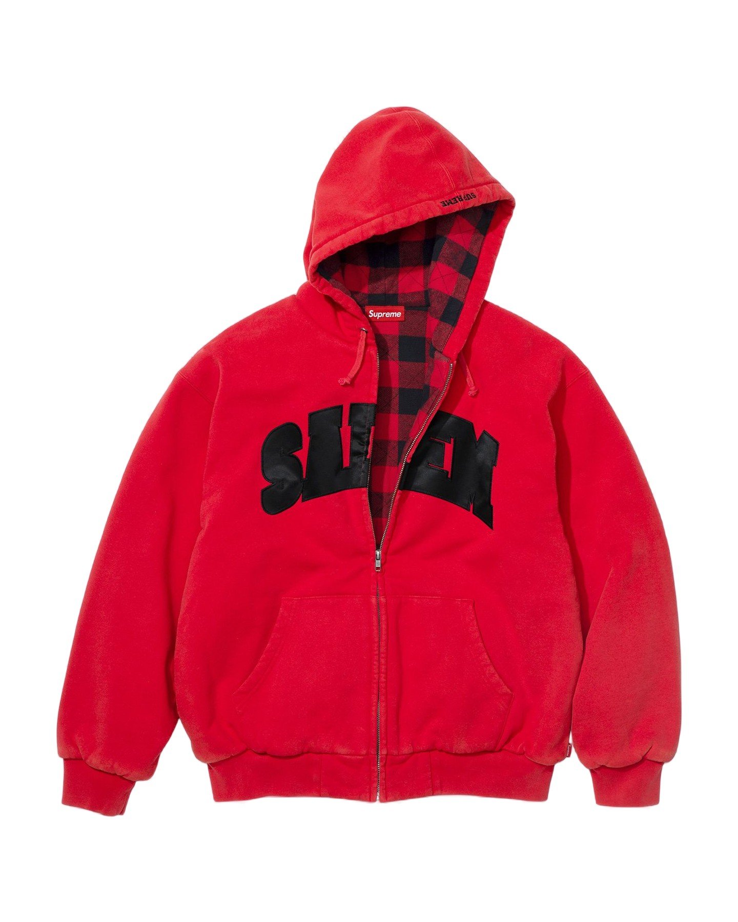Supreme/SALEM Zip Up Hooded Sweatshirt view 8